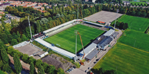 Led lighting sport | football top view FC Dordrecht